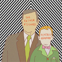 Father Figure/Playboy Manbavy split 7"
