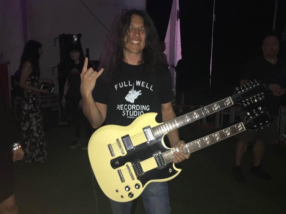 Mike and Don Felder's doublenexk Gibson SG