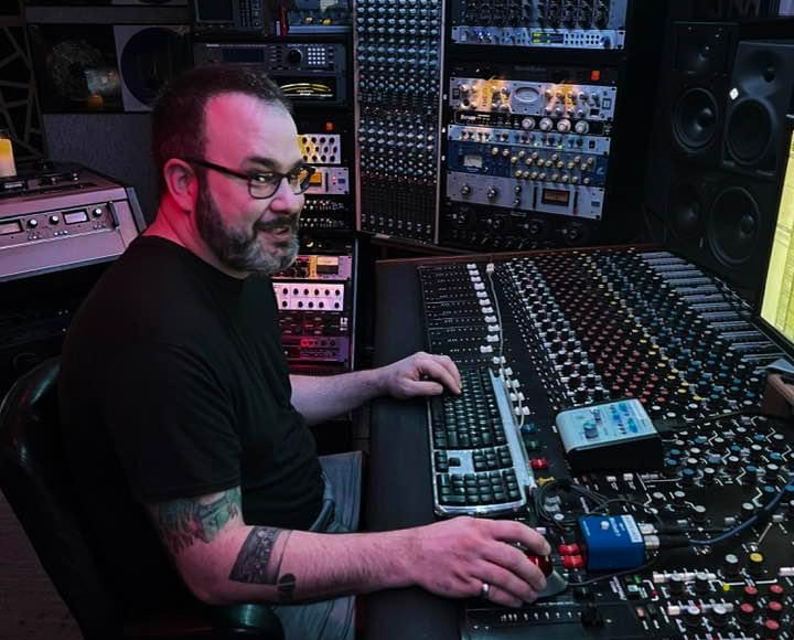 JB Kocis, recording engineer and session drummer