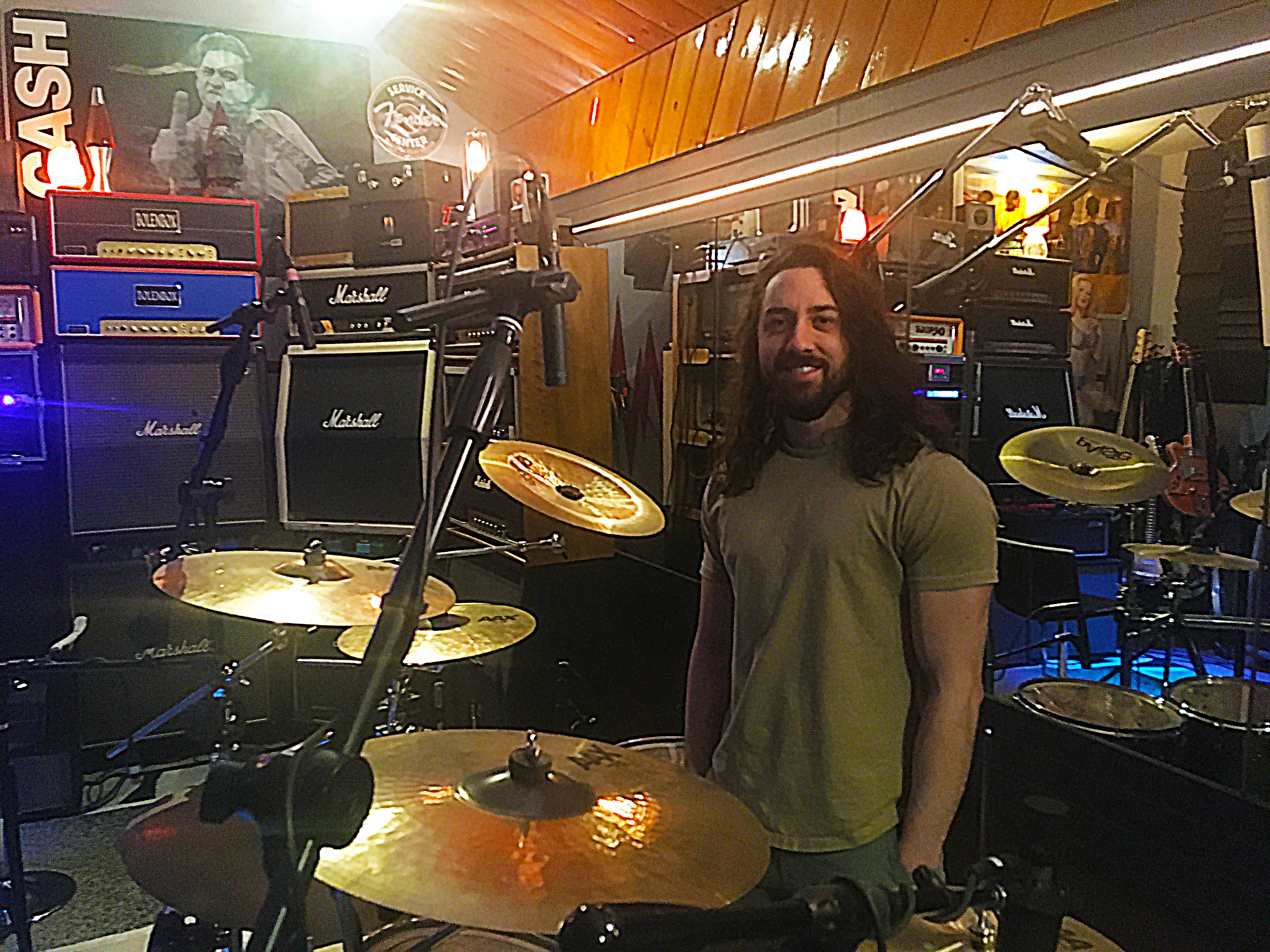 JB Kocis, recording engineer and session drummer