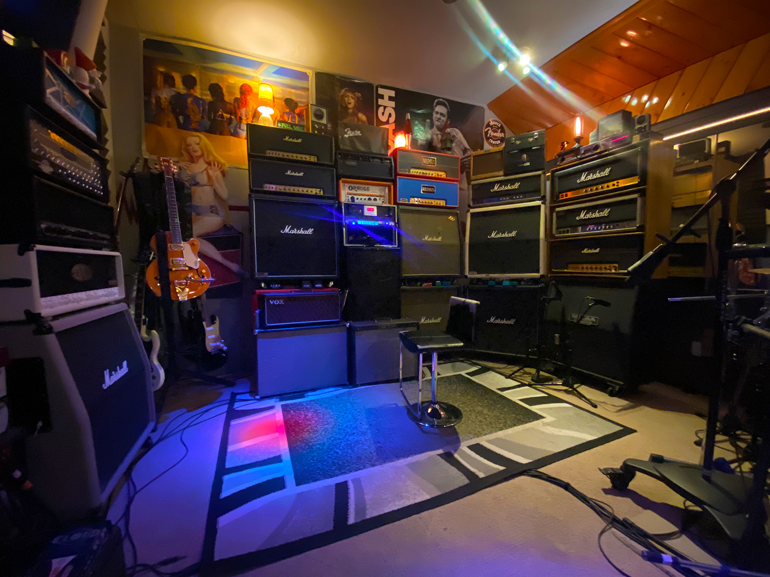 the live room